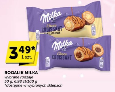 Rogalik Milka Croissant promocja w ABC