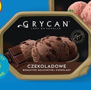 Lody familijne czekoladowe promocja w Biedronka