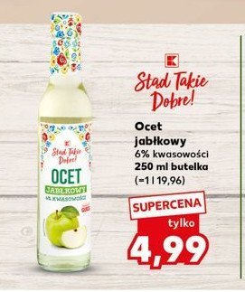Ocet jabłkowy 6% K-classic stąd takie dobre! promocja