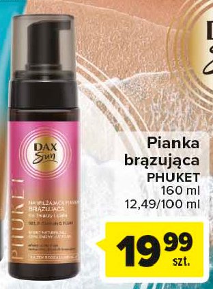 Pianka nawilżająca brązująca do każdego rodzaju karnacji