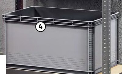 Pojemnik plastikowy ROBUSTO  promocja w Leroy Merlin