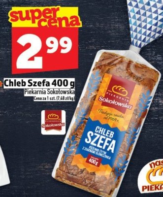 Chleb Szefa 400 g promocja w TOPAZ
