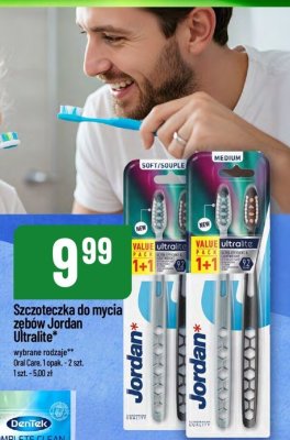 Szczoteczka do mycia zębów Ultralite wybrane rodzaje Jordan promocja w POLOmarket