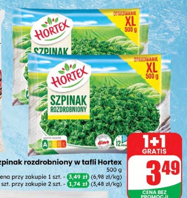 Szpinak promocja w Dino