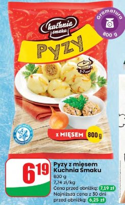 Pyzy z mięsem Kuchnia Smaku promocja w Dino