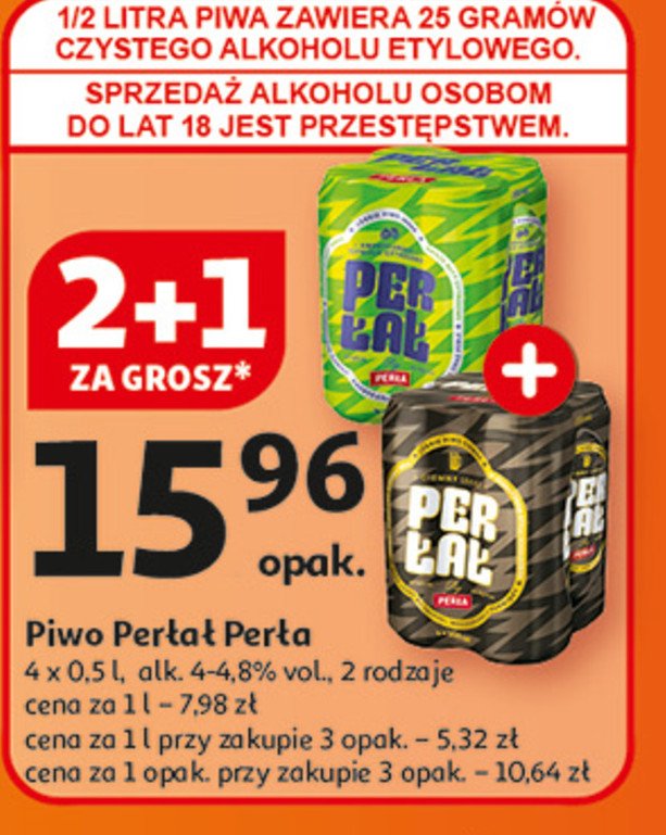 Piwo Perła perłał promocja