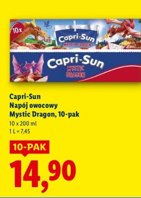 Napój owocowy Mystic Dragon, 10x200 ml promocja w Lidl