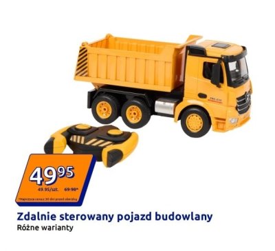 Zdalnie sterowany pojazd budowlany Różne warianty promocja w Action