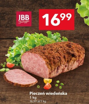Pieczeń wiedeńska JBB 1 kg promocja w LEWIATAN