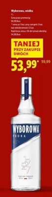 Wódka promocja w Lidl
