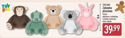 Zabawka pluszowa TOYLINO promocja w Aldi
