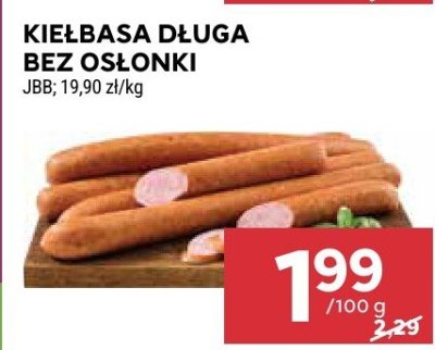 Kiełbasa długa bez osłonki promocja w Stokrotka