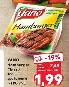 Hamburger classic Yano promocja w Kaufland