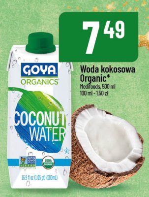 Woda kokosowa Goya Organics promocja w POLOmarket