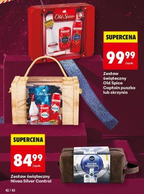 Zestaw świąteczny Nivea Silver Control promocja w Biedronka