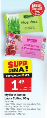 Mydło w kostce Laura Collini promocja w Twój Market
