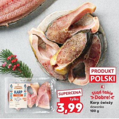 Karp świeży dzwonko 100 g promocja w Kaufland