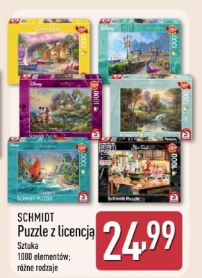 Puzzle z licencją SCHMIDT promocja w Aldi