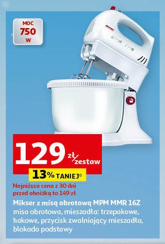 Mikser z misą mmr-16z Mpm product promocja