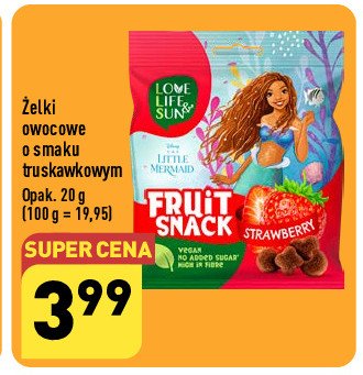 Żelki truskawkowe Love life & sun Love life & sun (marka) promocja