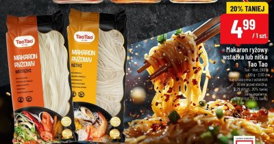 Makaron ryżowy wstążka lub nitka promocja w POLOmarket