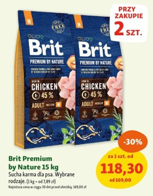 Karma sucha Premium by Nature 15 kg dla psa  promocja w MAXI ZOO