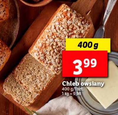 Chleb owsiany promocja