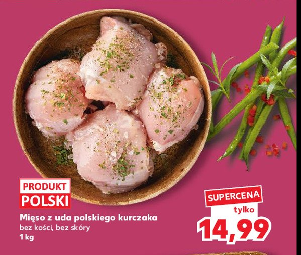 Mięso z uda kurczaka promocja