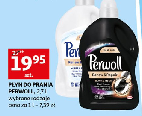 Płyn do prania Perwoll renew & repair white & fiber promocja