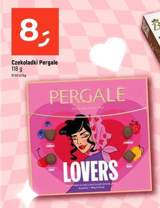 Bombonierka lovers Pergale promocja w Dealz