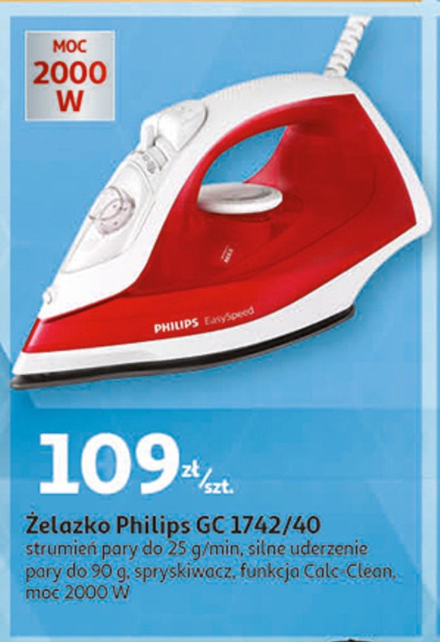 Żelazko gc1742/40 Philips promocja