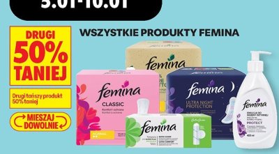 Wszystkie produkty Femina DRUGIE -50% promocja w Biedronka