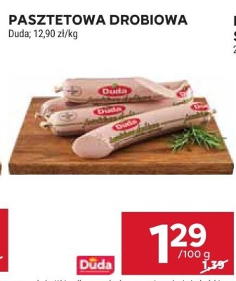 Pasztetowa drobiowa Duda promocja w Stokrotka