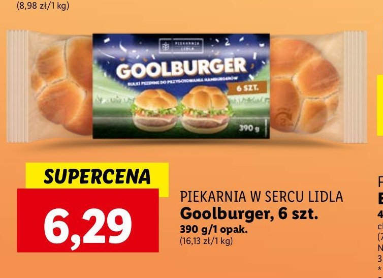 Goolburger PIEKARNIA W SERCU LIDLA promocja