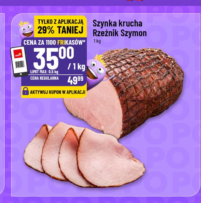 Szynka krucha Rze藕nik szymon poleca promocja