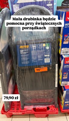 Drabinka składana dwustopniowa  promocja w Biedronka