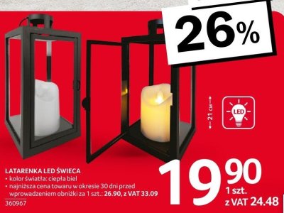 Latarka LED świeca promocja w Selgros