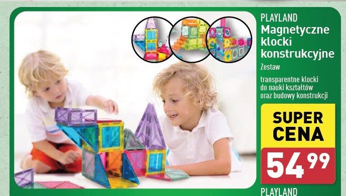 Klocki konstrukcyjne Playland promocja