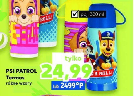 Termos psi patrol 320 ml promocja