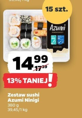 Zestaw sushi Azumi Ninigi promocja w Netto