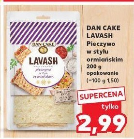 Chleb lavash Dan cake promocja