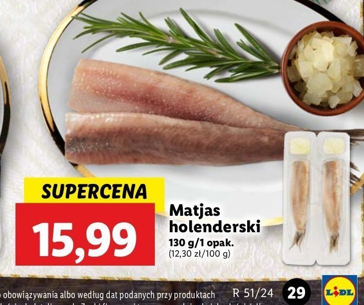 Matjas holenderski promocja