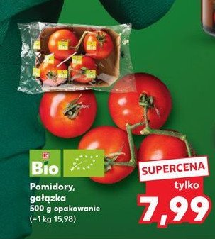 Pomidory gałązka bio K-classic bio promocja w Kaufland