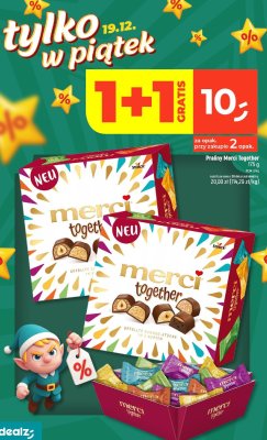 Praliny Merci Together 175 g promocja w Dealz