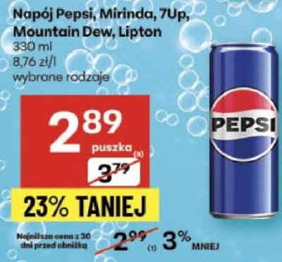 Napój Pepsi promocja w Delikatesy Centrum