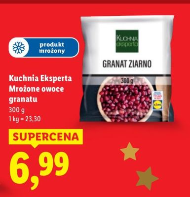 Mrożone owoce granatu  promocja w Lidl