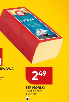 Ser morski SM Ryki promocja w Chata Polska