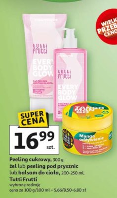 Balsam do ciała every body glow Tutti frutti promocja