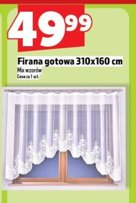 Firana gotowa 310x160 cm promocja w TOPAZ