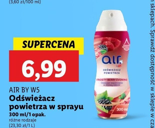 Odświeżacz powietrza frosty berry evening promocja